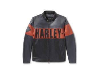 Essential Convertible Herren Lederjacke