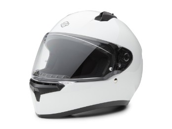 H-D® Velo H34 Full Face Integral Motorrad Helm Weiß Glanz
