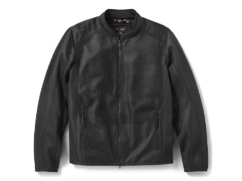 Men's Willie G Skull Mesh Riding Jacket Sommer Motorrad Jacke Schwarz