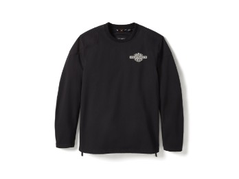 H-D Deflector Motorrad-Fleece Pullover Sweatshirt