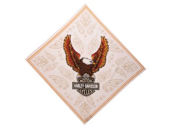Классическая бандана Eagle из ярко-белой ткани