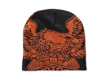 Cappello arancione vintage con berretto Bald Eagle