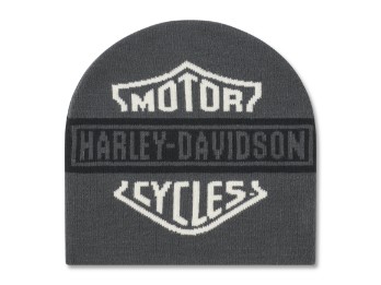 H-D Essential Colorblock Asphalt Beanie Mütze Einheitsgröße