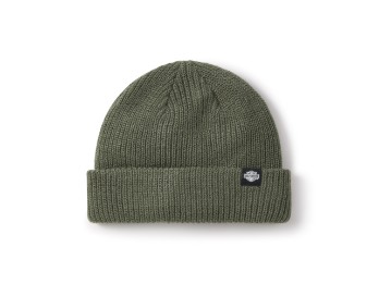 HD Mechanics Beanie Druivenblad Groene Hoed