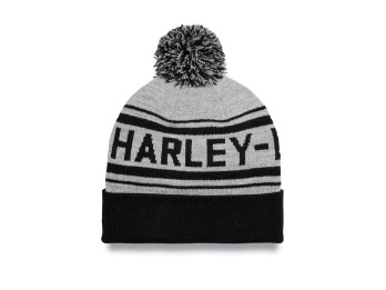 Cappello Harley Celebration Beanie grigio chiaro Heather Knit Hat