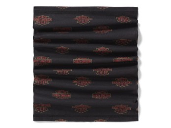 H-D Essential Allover Print Gaiter Schlauch Tube Halswärmer Schwarz