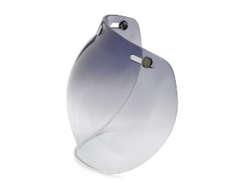 B01 Shell Replacement 3-Snap Face Shield Smoke Bubble Visier