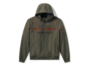Idyll Windproof Soft Shell Jacket Grape Leaf Herren Jacke Olive Grün