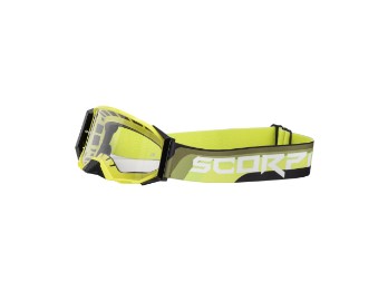 E24 Goggle Occhiali da motocross Giallo neon Nero