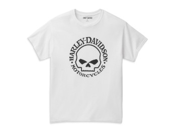 Skull Graphic White Tee Herren T-Shirt