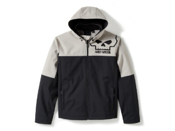 Willie G Skull Water Repellent Softshell-Jacke