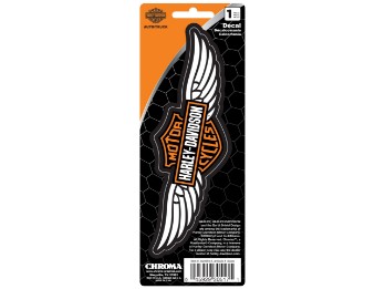 H-D Bar & Shield with Wings Vinyl Decal Aufkleber