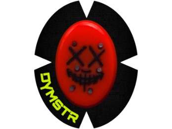 Knieschleifer DYMSTR Nail Face Rot Sparky Titan Kneeslider mit Funken