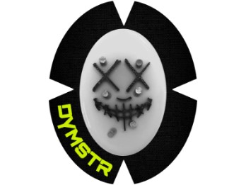 Knieschleifer DYMSTR Nail Face Weiß Sparky Titan Kneeslider mit Funken