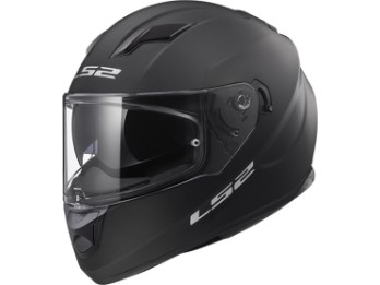 FF320 Stream Evo Solid Matt Black Motorrad Helm
