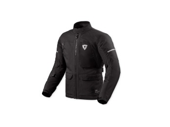 Convergent H2O Herren Motorrad Jacke wasserdicht Schwarz