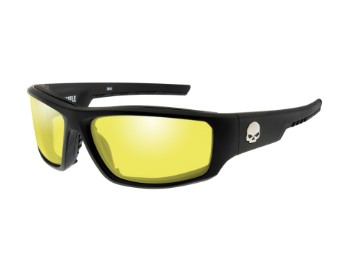 Желтые мотоциклетные очки Wiley X Baffle