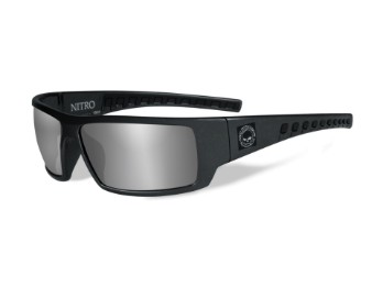 Мотоциклетные очки Wiley X Nitro Smoke Silver Flash
