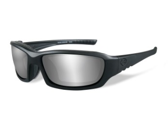 Wiley X GEM PPZ Silver Flash Motorrad Brille (polarisierend)