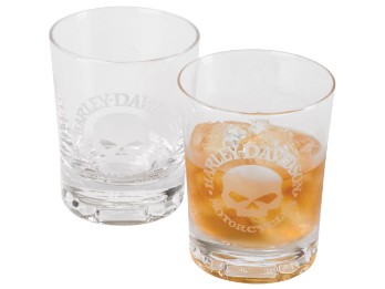 H-D Skull Gläser Set