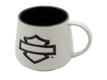 Open Bar & Shield Mug Tasse Becher Weiß