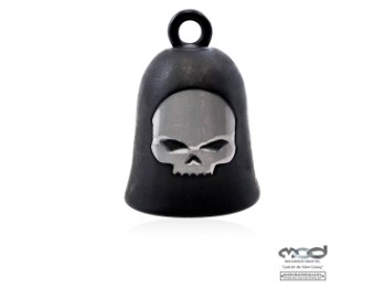 MOD HD Black Matte Skull Ride Bell Bells
