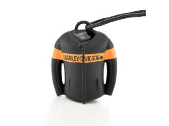 MOD HD Zwart & Oranje Jas Ride Bell Geluksbrenger Hanger
