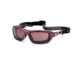 Occhiali da moto Marcolin Genera Bling HZ044-81S viola rosa, colorati