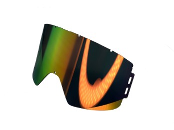 Lente di ricambio per occhiali JD/One Goggle Revo Orange, a specchio.