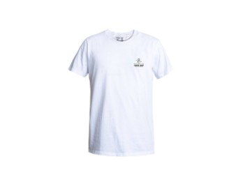 Herren T-Shirt Rose White Weiß