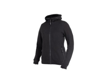 XTM Hoodie V3 Black Women Damen Aramid Motorrad Kapuzenjacke Schwarz