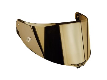 Visier Race 3 Iridium Gold verspiegelt passend für Pista GP RR und Corsa R Helme