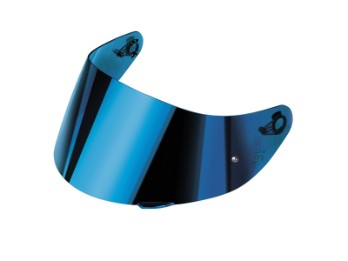 GT4 Iridium Blue Visier für K3 SV & K5 S Helme, Blau verspiegelt