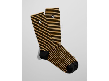 Веселые желто-черные носки