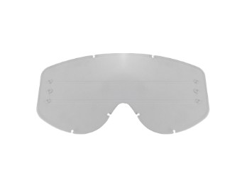 Ersatzscheibe für E15 & E16 Crossbrillen - Klar Anti-Fog Roll-Off