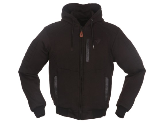 086690-10-M, FELPA CON CAPPUCCIO IN KEVLAR FASHIONKA HOOTCH