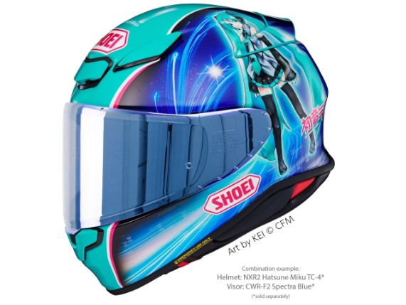 11 16 911 4, HELM SHOEI NXR2 HATSUNE MIKU TC-4