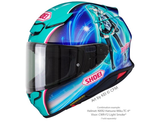 11 16 911 4, HELM SHOEI NXR2 HATSUNE MIKU TC-4