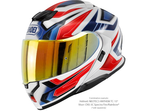 12 07 109 4, HELM SHOEI NEOTEC 3 ANTHEM TC-10