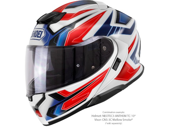 12 07 109 4, HELM SHOEI NEOTEC 3 ANTHEM TC-10