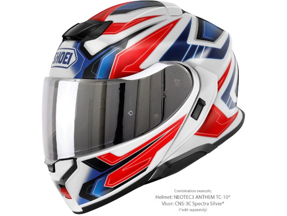 12 07 109 4, HELM SHOEI NEOTEC 3 ANTHEM TC-10