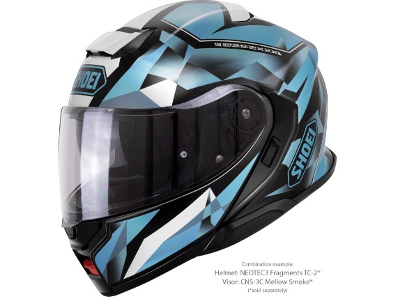 12 07 110 4, HELM SHOEI NEOTEC 3 FRAGMENTS TC-2