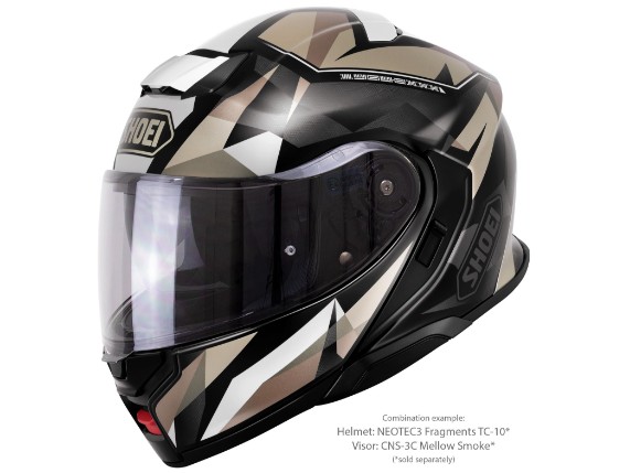 12 07 116 5, HELM SHOEI NEOTEC 3 FRAGMENTS TC-10