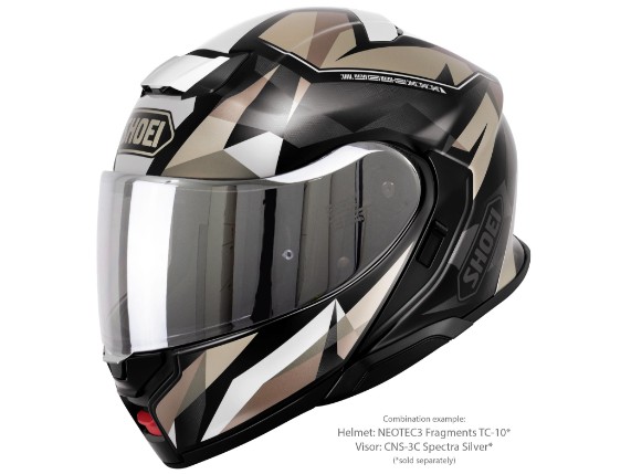 12 07 116 5, HELM SHOEI NEOTEC 3 FRAGMENTS TC-10
