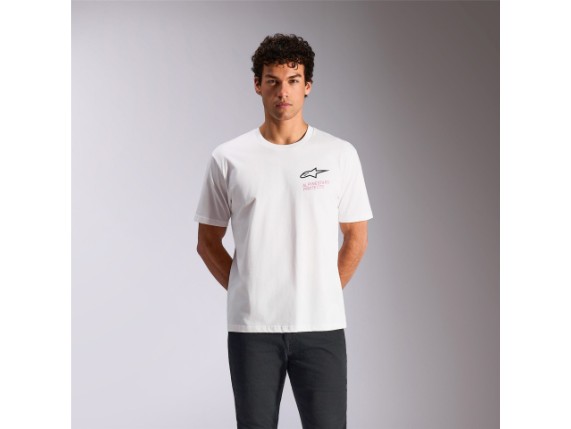 1216-72100-20-L, T-SHIRT ALPIN POP HELMETS WHITE