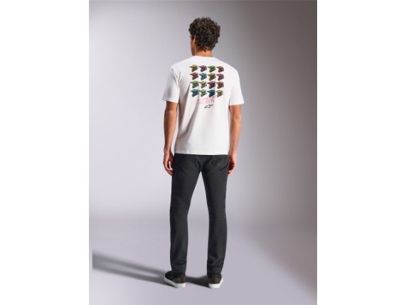 1216-72100-20-L, T-SHIRT ALPIN POP HELMETS WHITE
