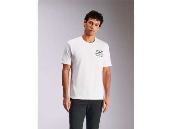 1216-72800-20-L, T-SHIRT ALPIN ORDER WHITE
