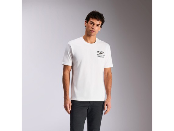 1216-72800-20-L, T-SHIRT ALPIN ORDER WHITE
