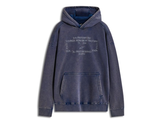 1236-52804-9087-XL, HOODIE ALPIN INFINITE WASHED