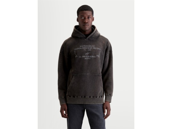 1236-52804-9108-XL, HOODIE ALPIN INFINITE WASHED